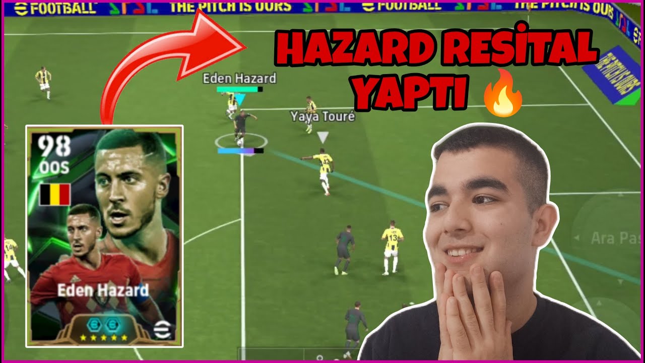 HAZARD İÇİN TOP AÇILIMI YAPTIM! ÖZEL BASIM YAPIP OYNATTIM YOK BÖYLE BİŞEY! - (eFootball 2025 Mobile)