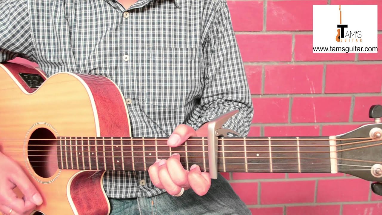 Anjaani raahon mein guitar lesson chords(www.tamsguitar.com)