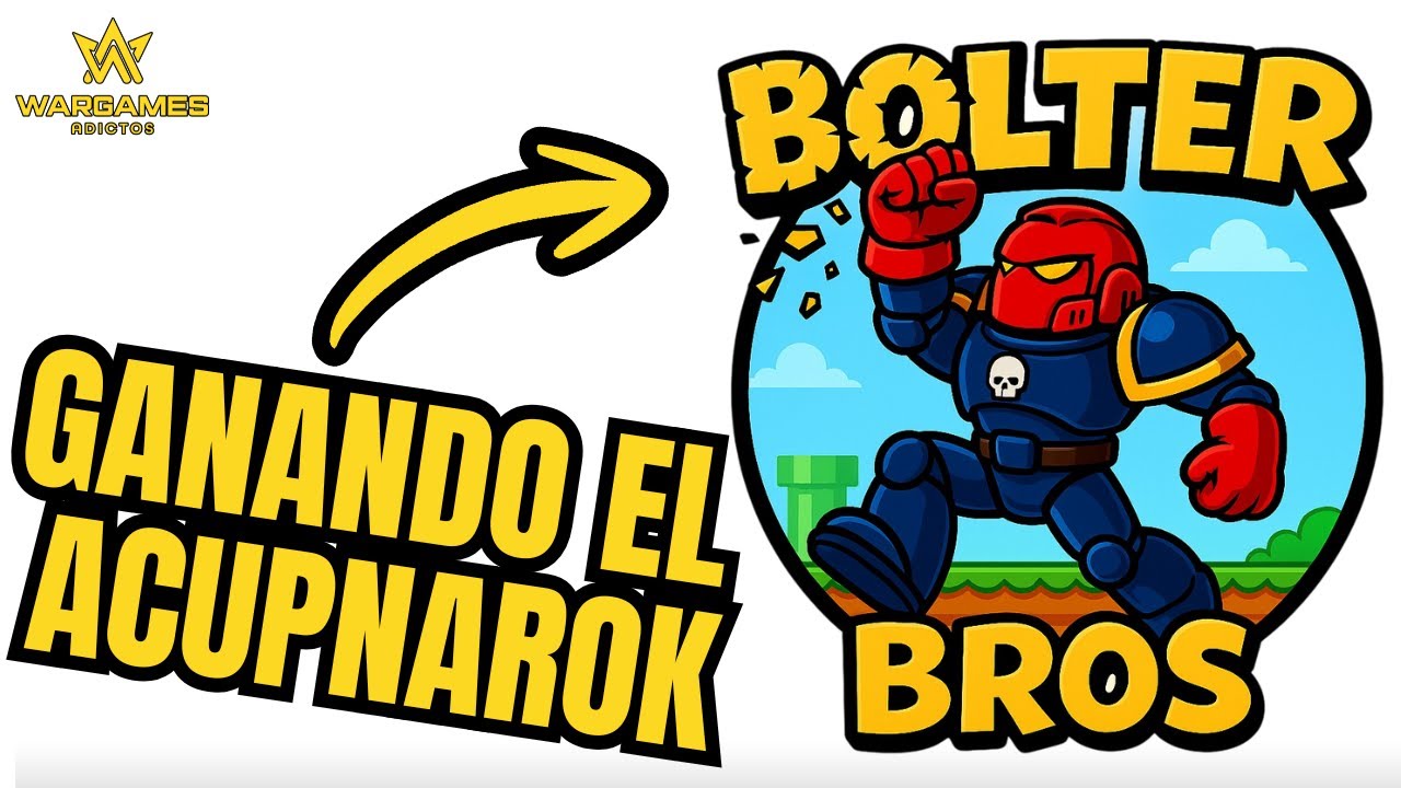 Charlamos con Bolter Bros, ganadores del Acuphammer. WARHAMMER 40K