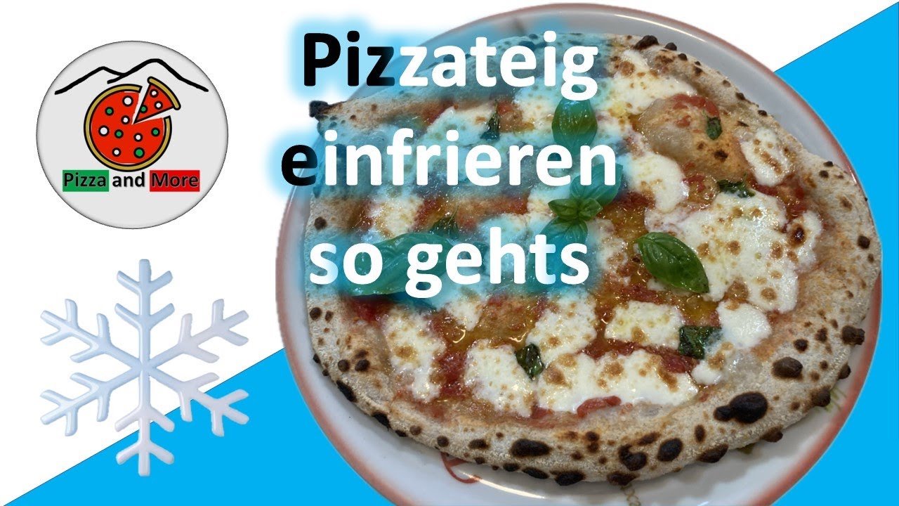 Pizzateig einfrieren – so macht man es