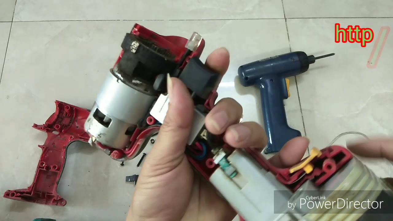 Sửa máy bắn vít ryobi cứng đầu và nhận cái kết...