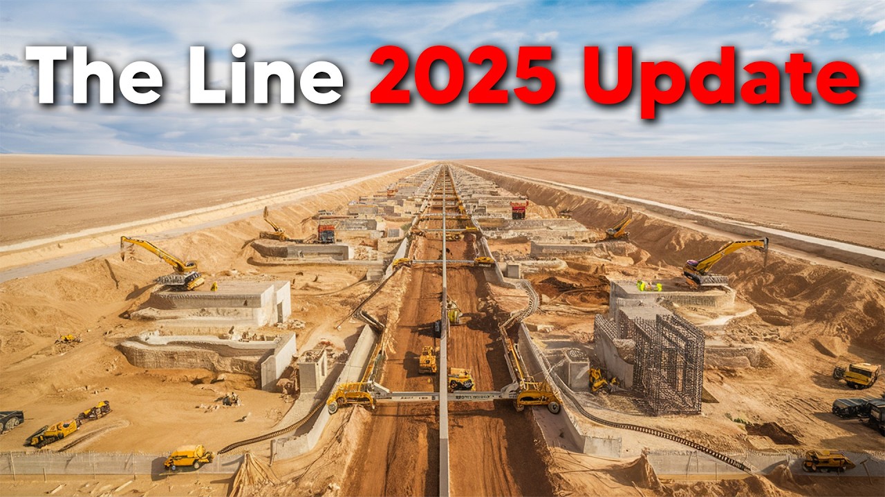 The Line: Gro&szlig;es Bau-Update 2025