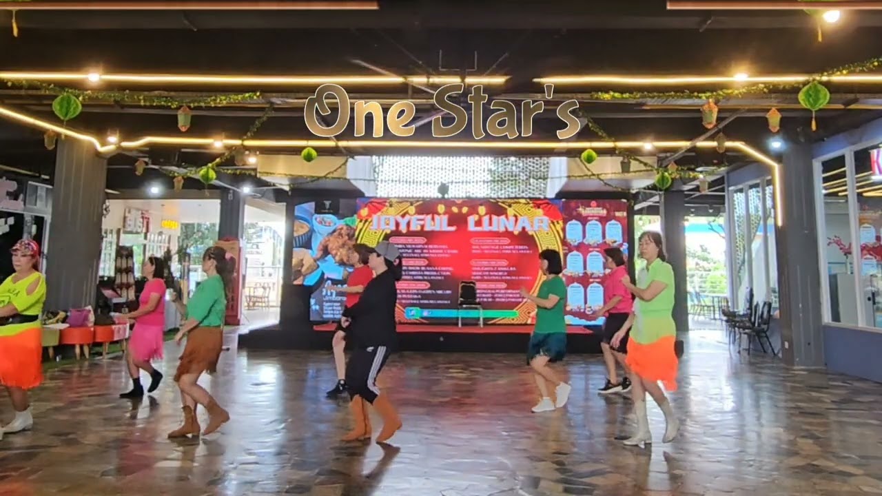 What's Going On Line Dance, By Liesna 208 ( One Star's ), Febuari 2026