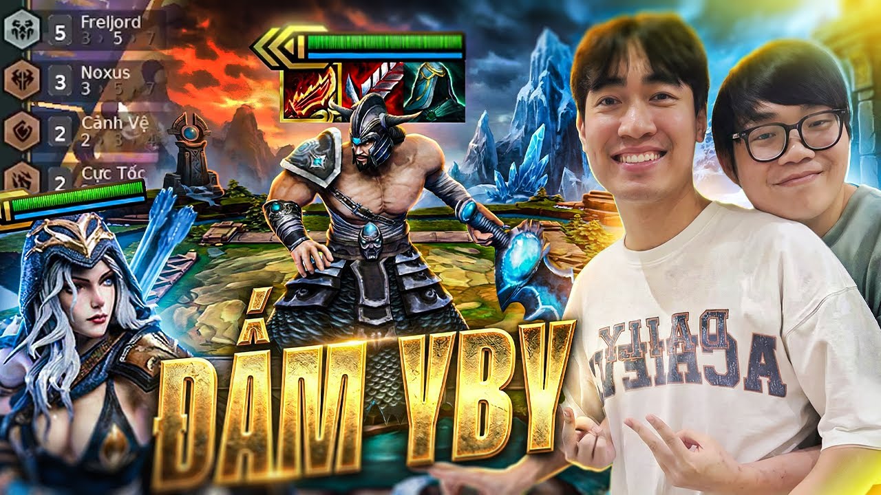 TÔI DUO RANK CÙNG @YBY1 GIÀNH TOP 1 MÃN NHÃN VỚI BÀI ĐẤU META TRYNDAMERE CARRY
