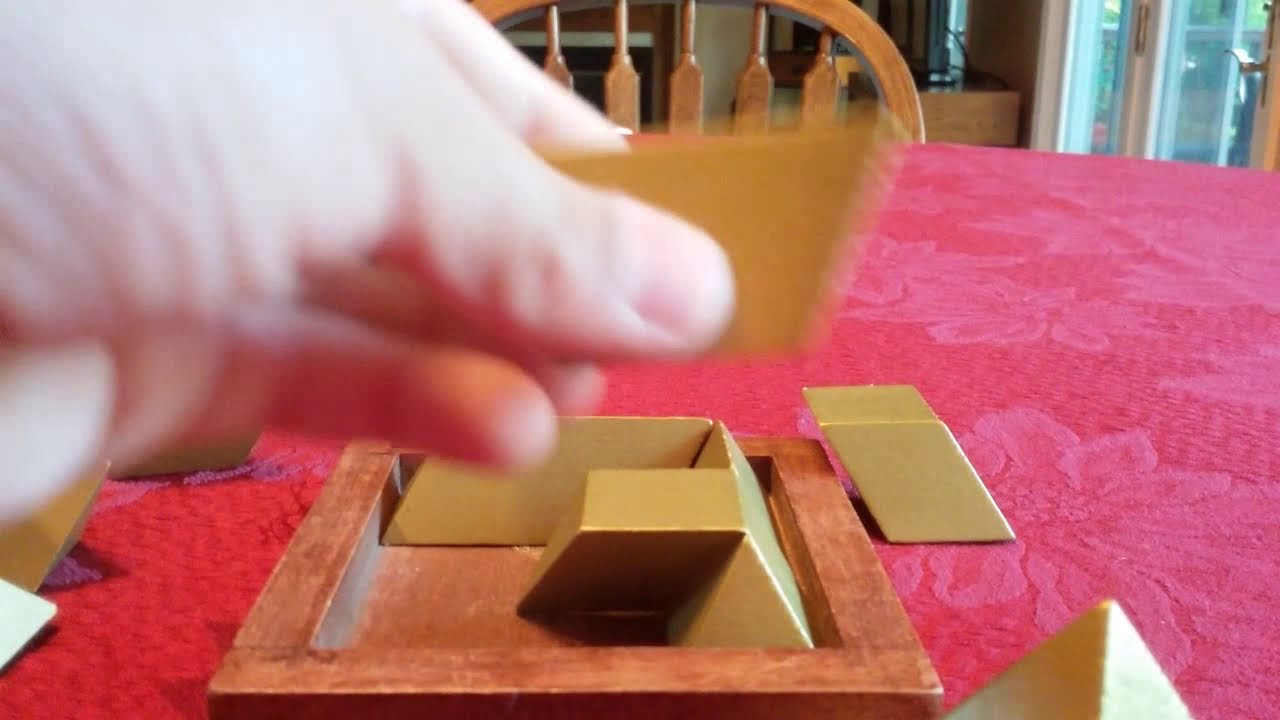 How to solve the pyramid true genius puzzles