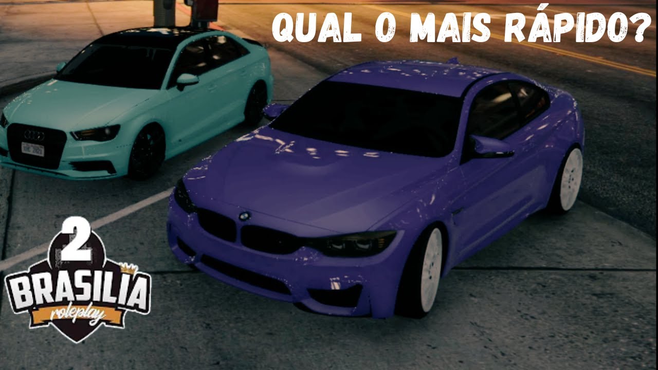 RACHA ENTRE BMW ORIGINAL X AUDI A3 FULL - BRASILIA RP 2