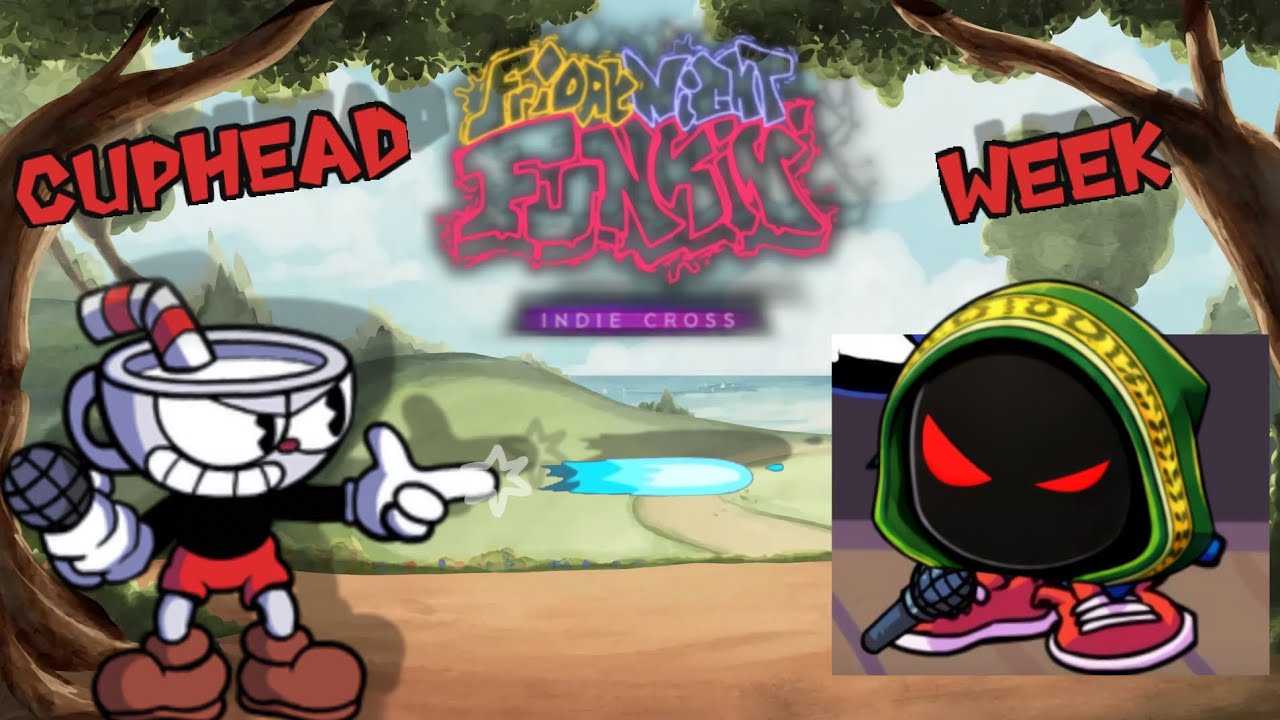 FNF INDIE CROSS: Cuphead Week - gameplay xd (Daroel5YT)