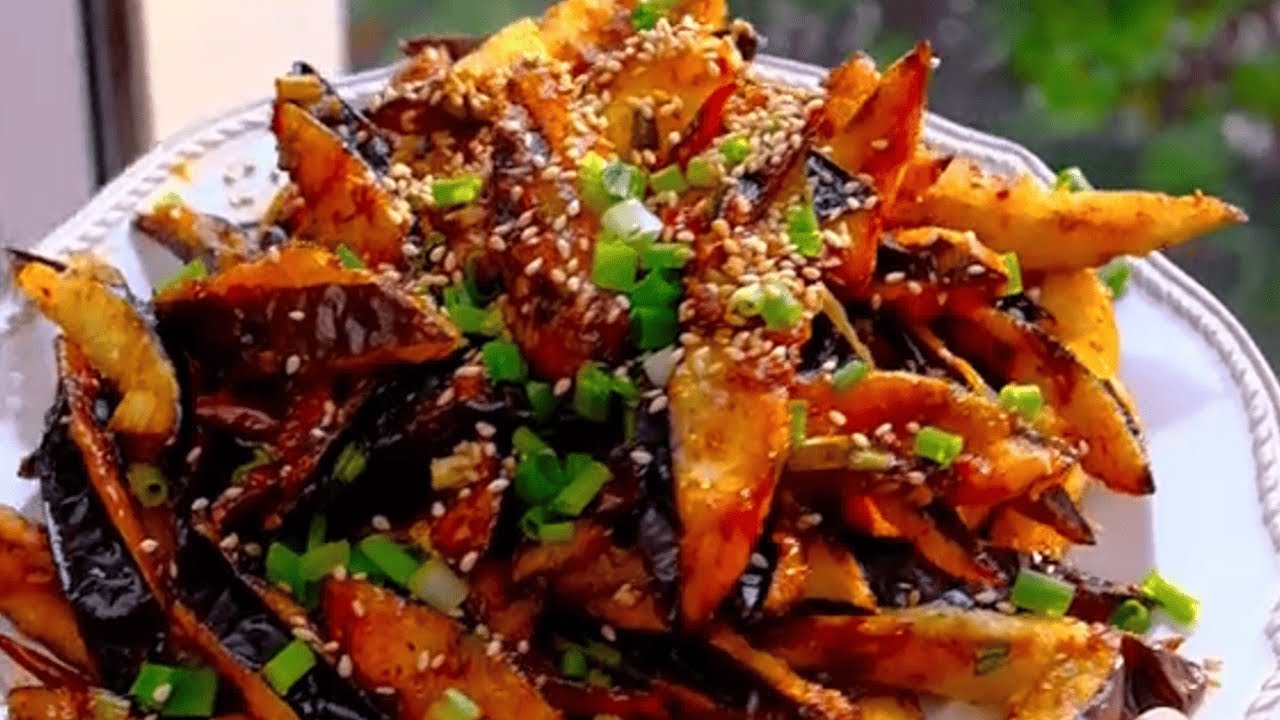 风味大茄子#美食制作 #美食 #food #家庭菜 #cooking #吃货推荐官 #