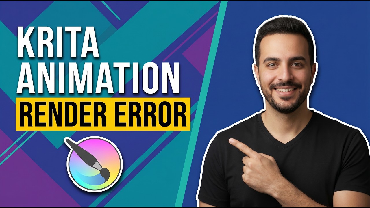 Krita Animation Render Error (Easy Fix Guide)