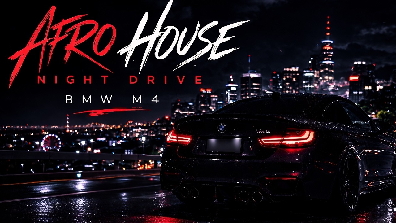 AFRO HOUSE Night Drive | BMW M4 | Kanye West, Drake, Travis Scott, The Weeknd