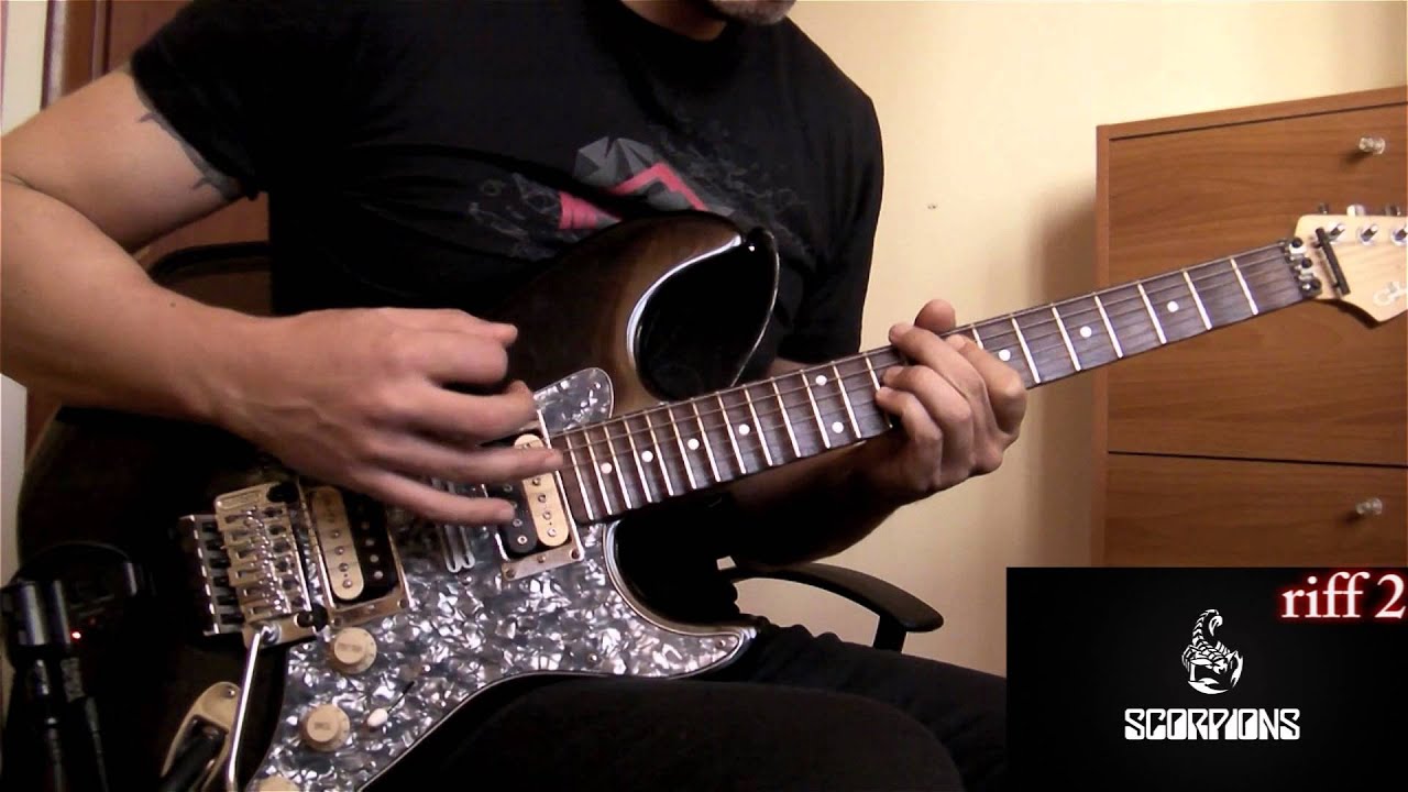 SCORPIONS - Animal magnetism (guitar cover)