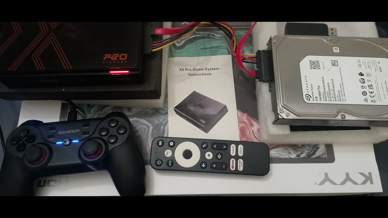 Reading the instruction manual for the kinhank X5 Pro super console