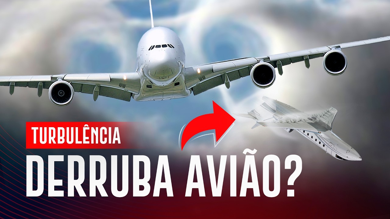 Turbulência de A380 DERRUBA JATINHO? | EP. 1256