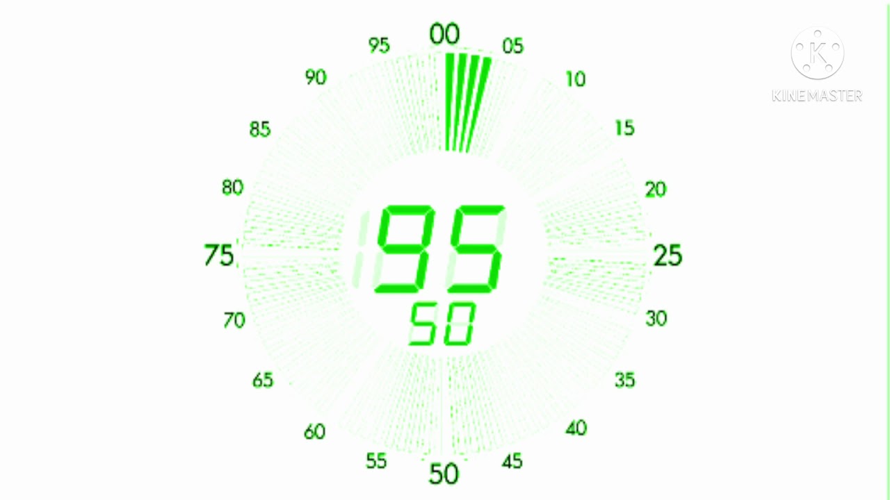 100 seconds countdown in G major 9