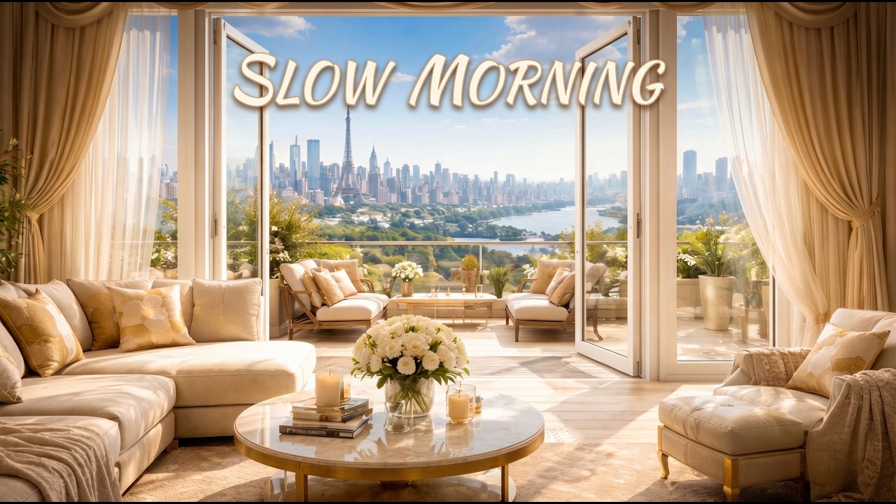 1 Hour Smooth Jazz for Relaxation | Sunlit Luxury Lounge Ambience ☀️🎷