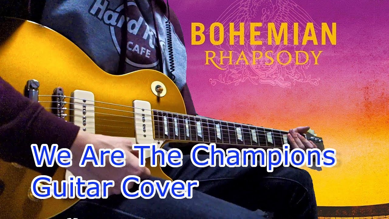 【Queen】We Are The Champions (Live Aid Ver.)ギターで弾いてみた【moki Guitar Cover】
