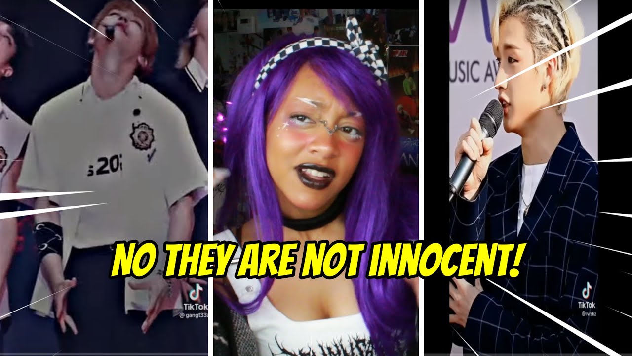 Stray Kids HOT Thirsty TIKTOKS {I'll be the judge of that...cough cough} REACTION | EMO GIRL REACTS