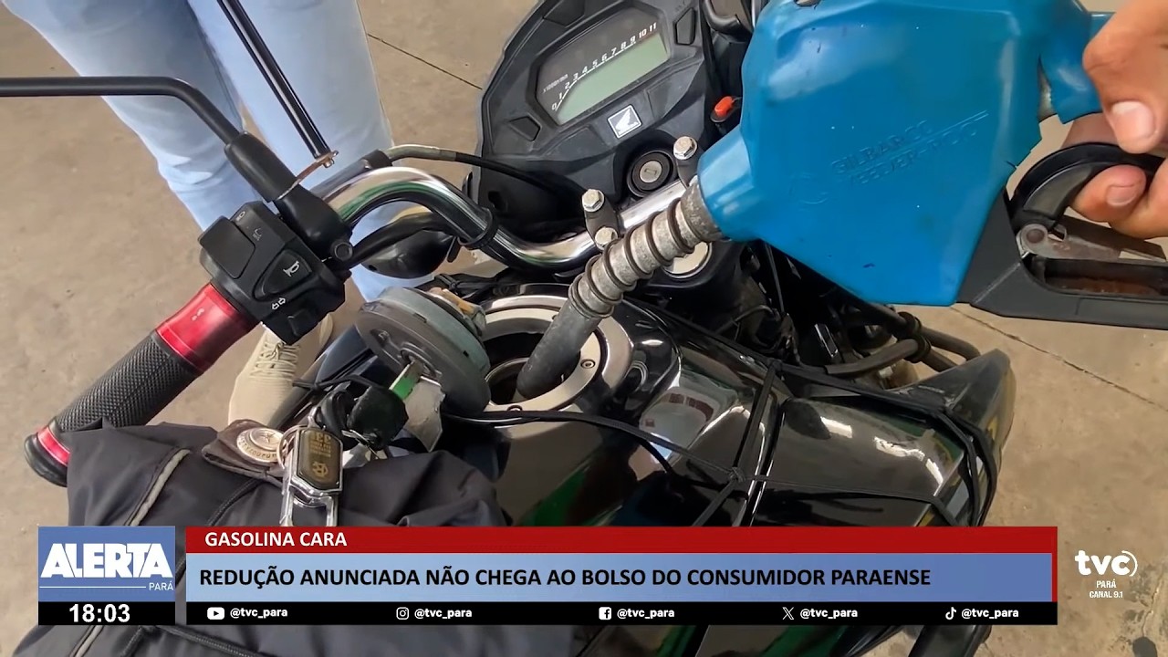 Queda anunciada no preço da gasolina ainda não chega ao Pará