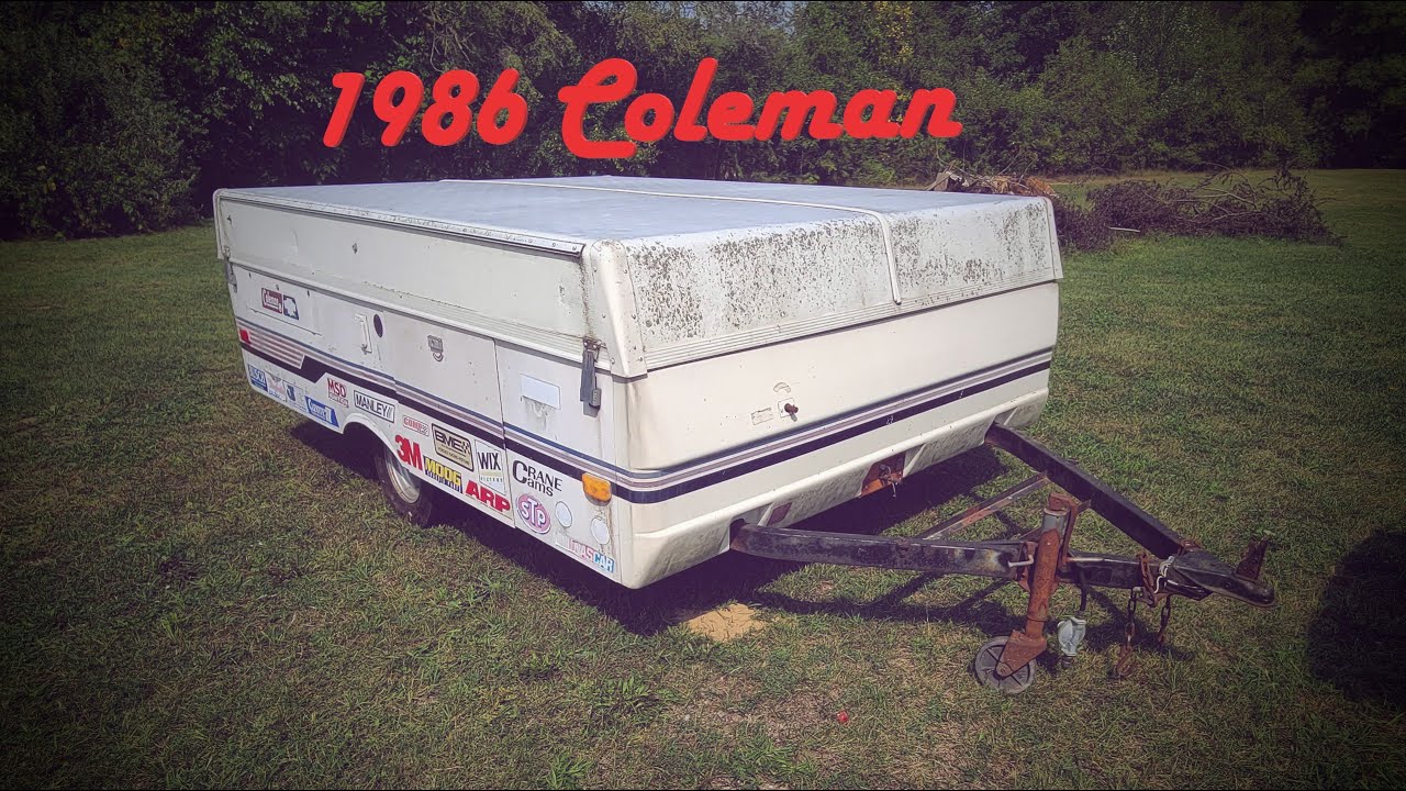 How to build a Teardrop Camper. (The trailer) 1986 Coleman popup teardown