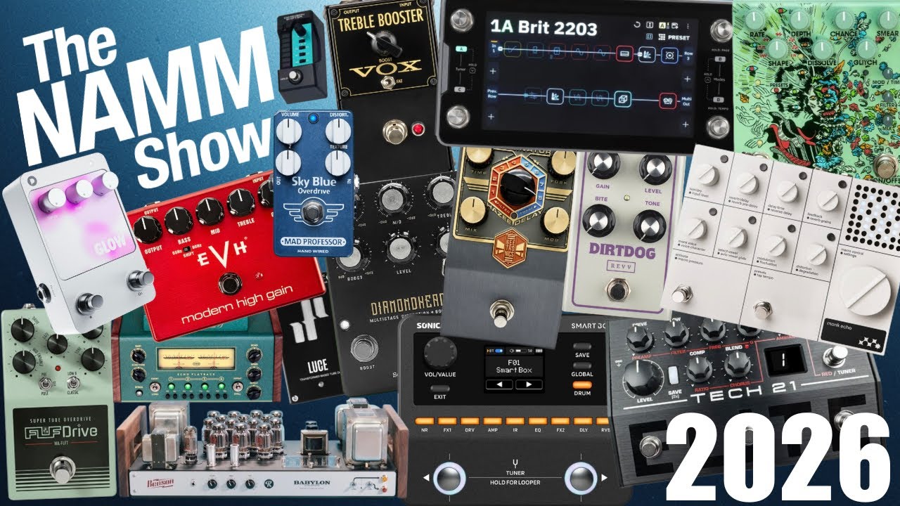 Ep. 69: NAMM And Wood Wire Volts 2026 Pedal Releases!