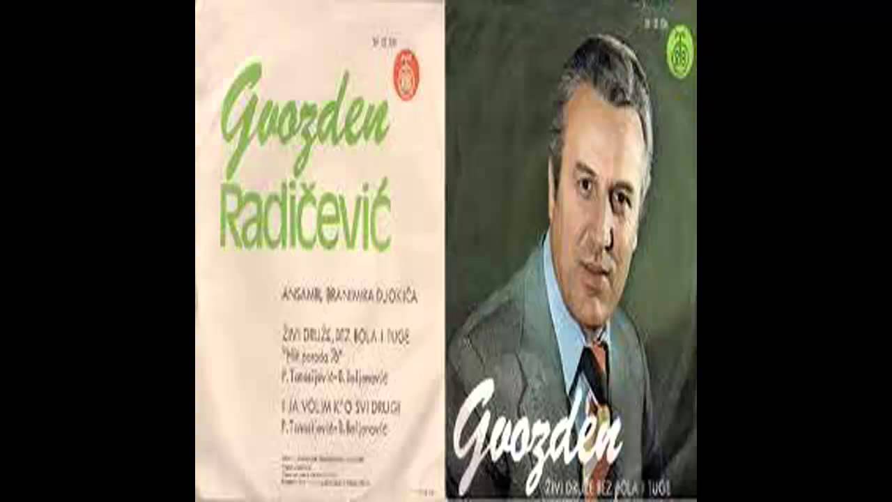 Gvozden Radicevic - Zivi druze bez bola i tuge - (Audio 1976) HD
