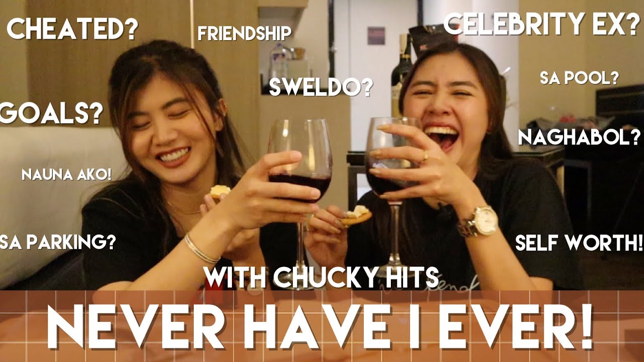 NEVER HAVE I EVER with @CHUCKYHITS !!! JUICY QUESTIONS ABOUT LOVE, YOUTUBE & LIFE by Lhianne Lauren
