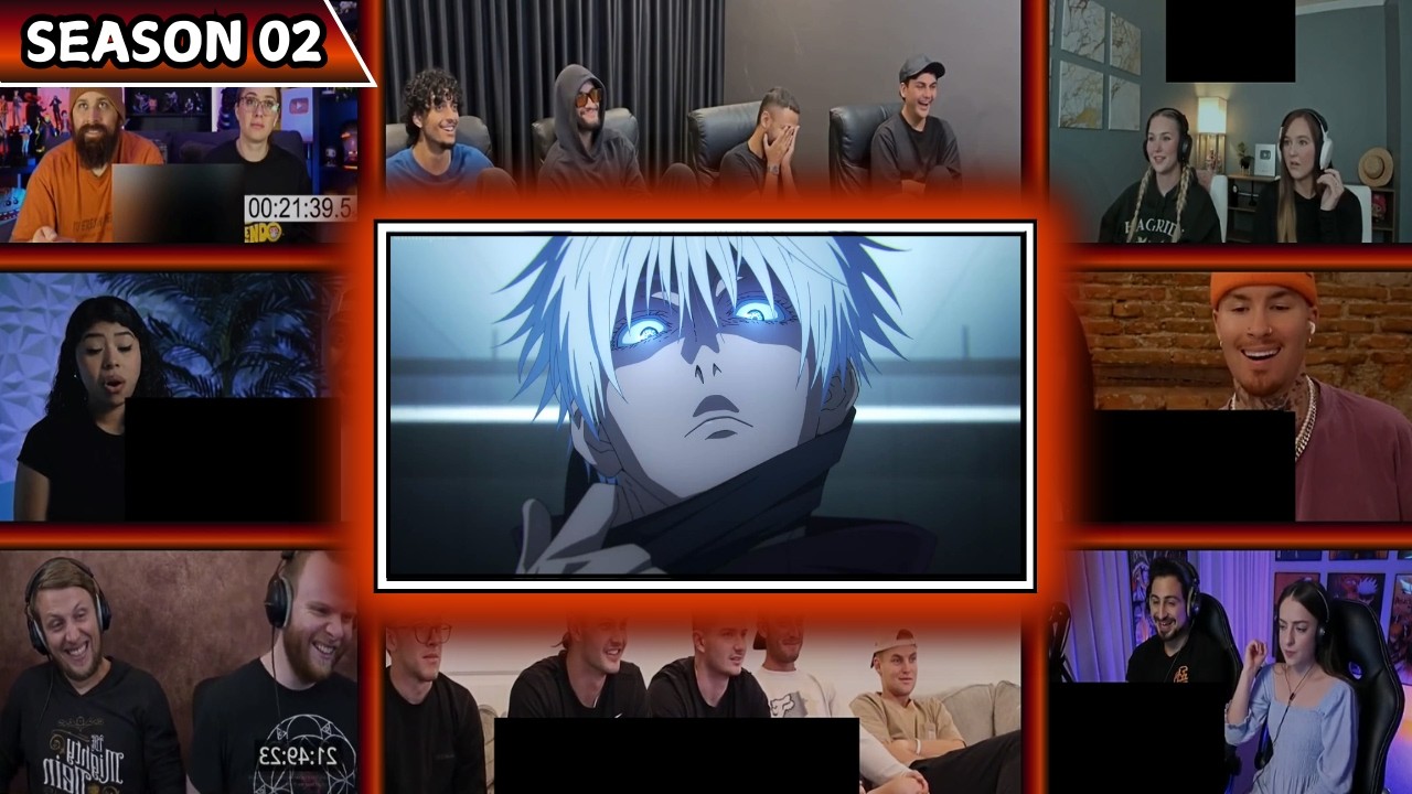 JUJUTSU KAISEN | SEASON 02 EPISODE 08 [ REACTION MASHUP ]