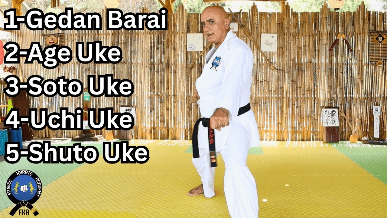 5 Basic Karate  Block Techniques You Must Learn!