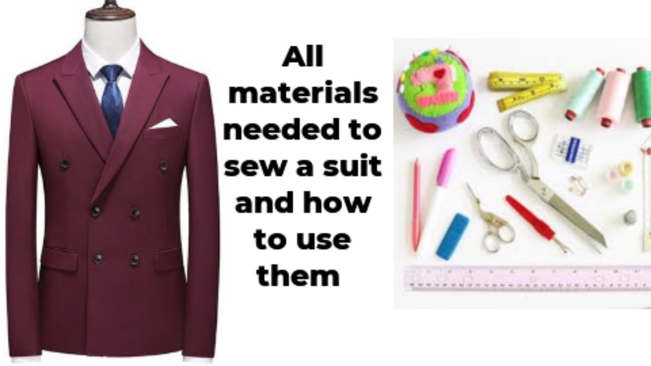 EVERYTHING YOU NEED TO SEW A SUIT