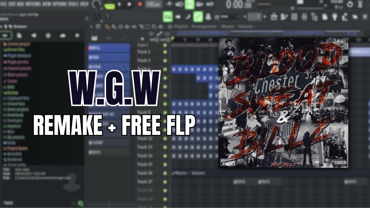 DEE BILLZ, WOLFACEJOEYY & B JACK$ - W.G.W (REMAKE + FREE FLP)