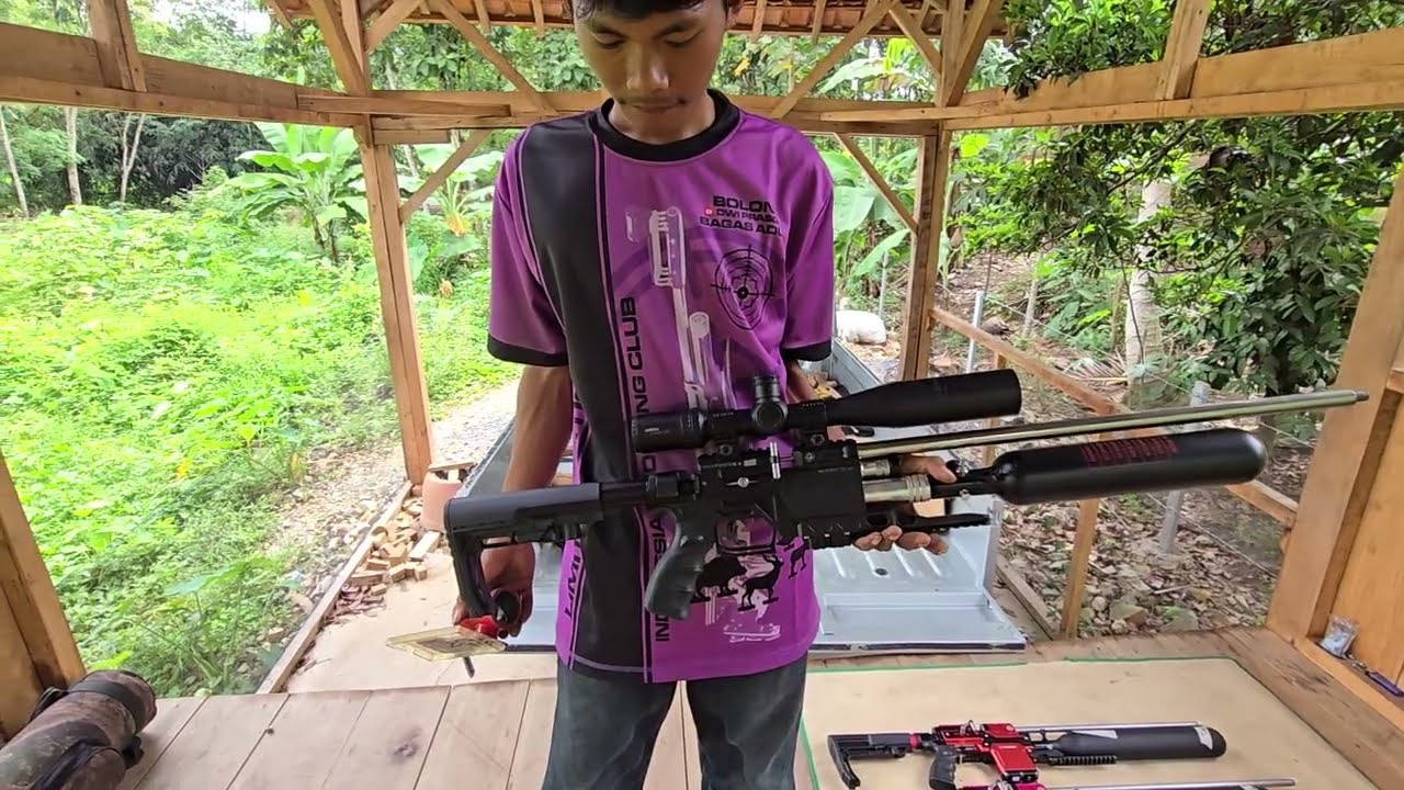 NagaRunting XX accuracy 103m. 2p Liner barrel. Mas Nanang