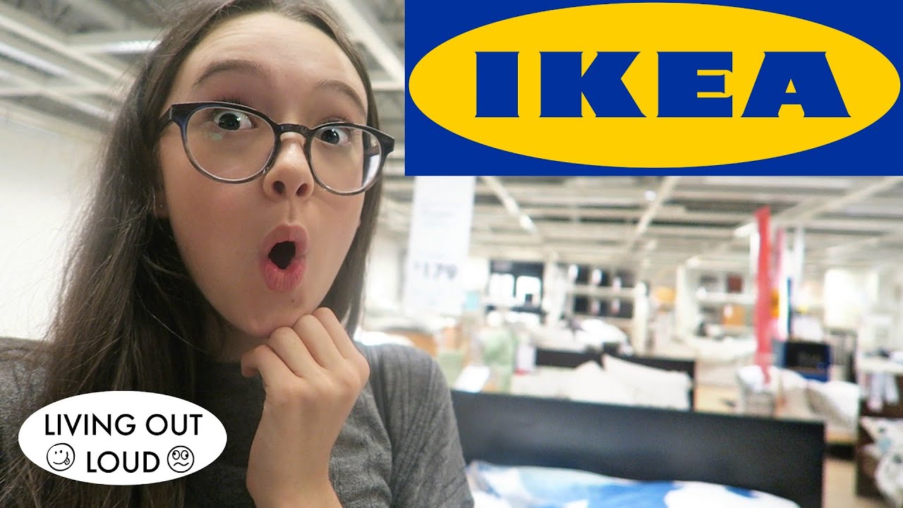 IKEA Furniture Shopping For Fiona's Room + SF Audition | Shopping & Hauls | Living Out Loud