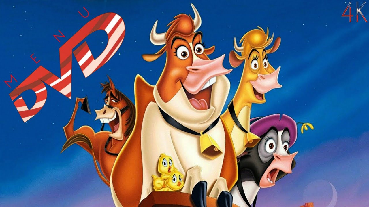 Menu de DVD-Nem que a Vaca Tussa (De 2004) Em 4K