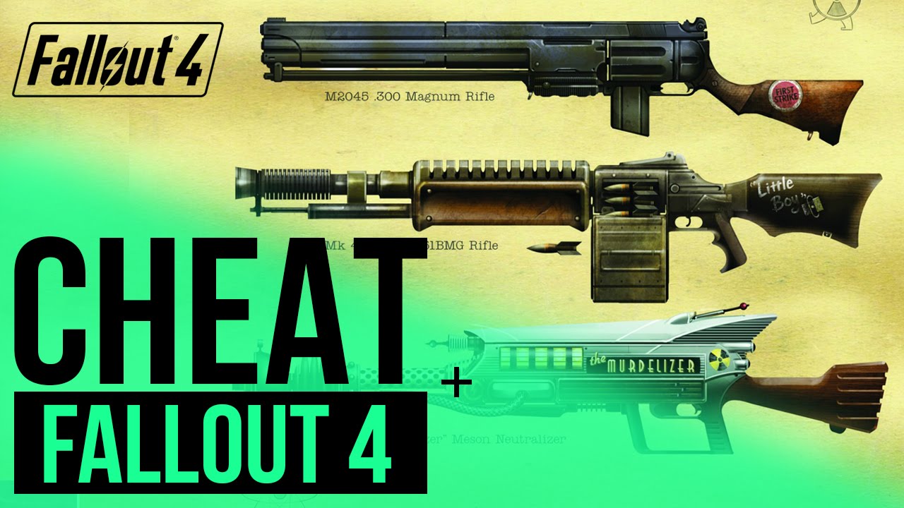Fallout 4 - Toutes les armes et armures GRATOS - Cheat [FR]