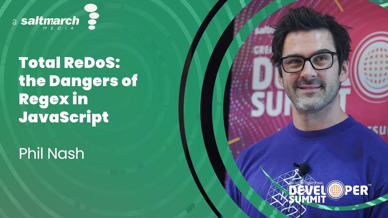 Total ReDoS: the Dangers of Regex in JavaScript by Phil Nash