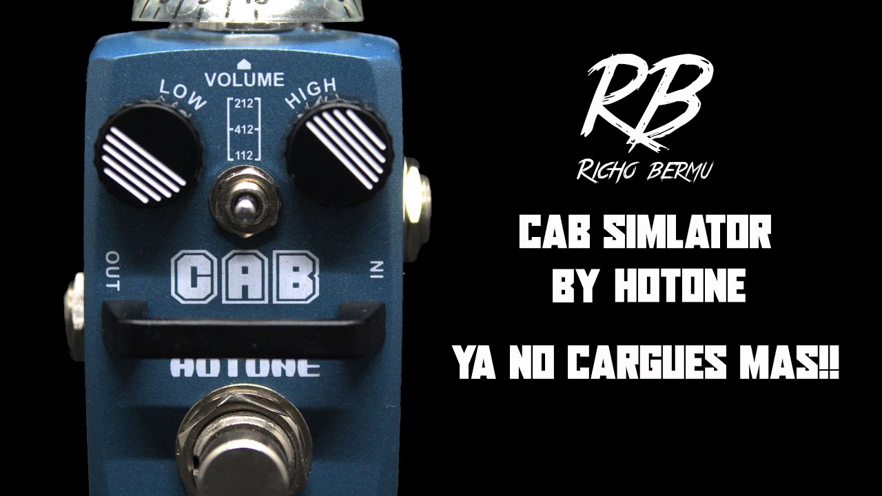 Cab Simulator Hotone Review  | Richo Bermu | Drum Shop