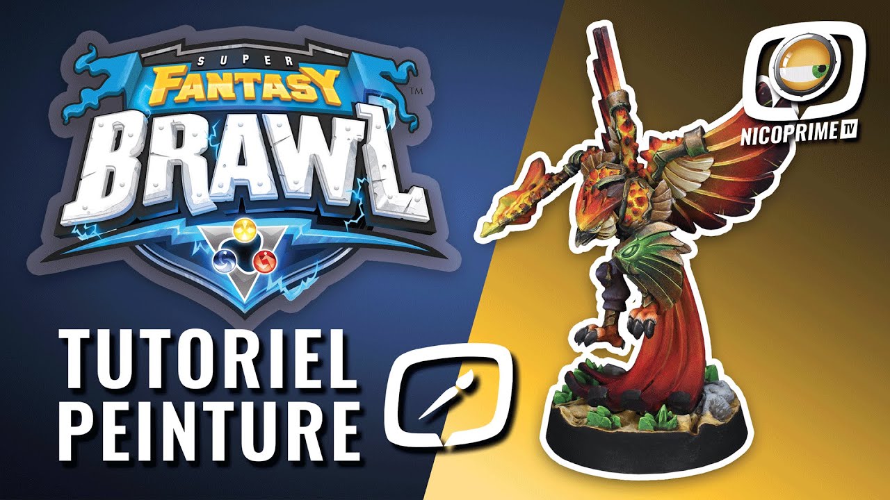 Tuto peinture - SUPER FANTASY BRAWL - Episode 7 - Akhet
