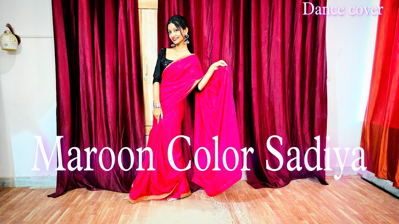 Maroon Color Sadiya | Bhojpuri Song | Dinesh Laal Yadav | Aamrapali Dubey | Dance  Cover