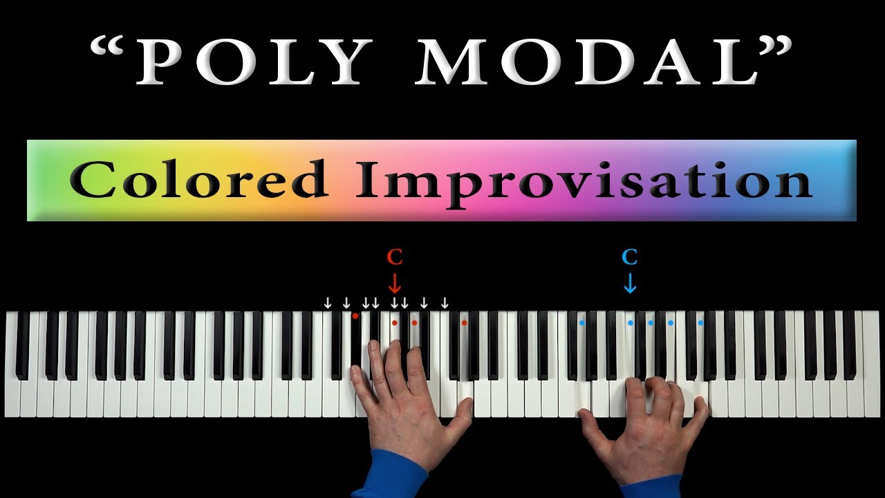 POLY MODAL IMPROVISATION with the Melodic minor Modes