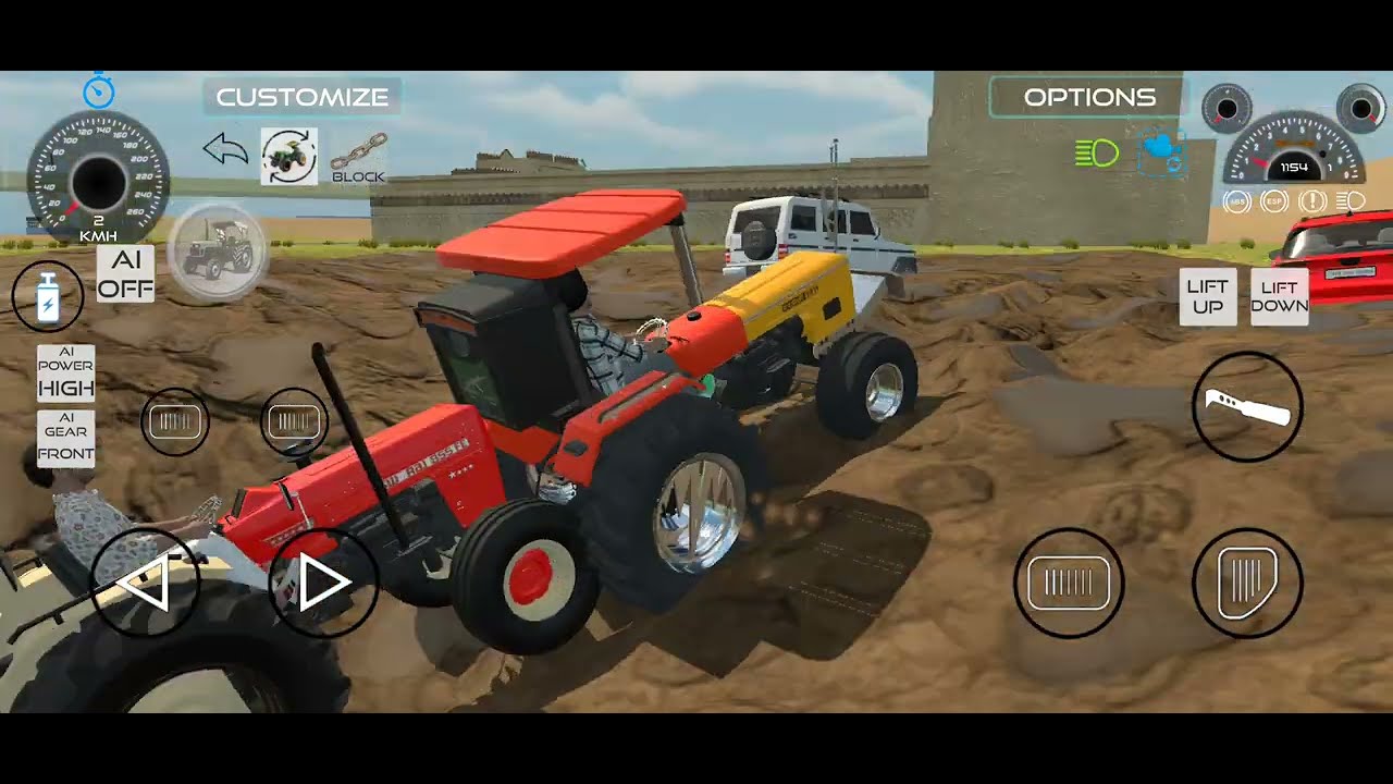 Part 1 tractor hi fas gya😡 ab kaise nikalu😱#gamingvideo #youtubevideo #new #viral 🔥🔥