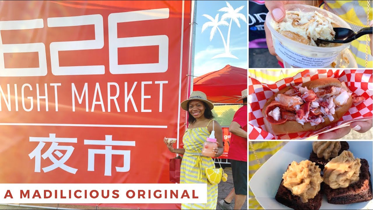 626 Night Market Vlog! | MadiLicious