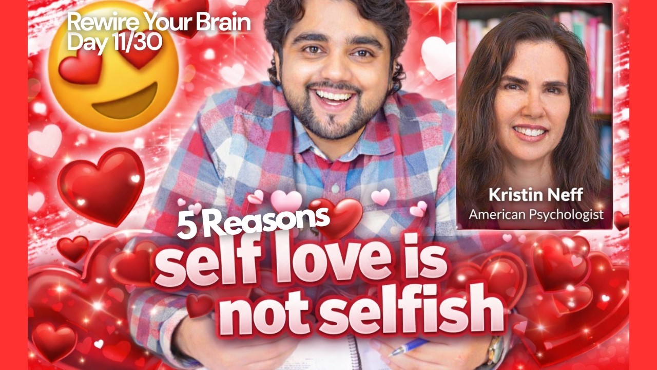 Avoid BURN OUT 😪 in 2026 (5 Psychology-backed reasons to try SELF LOVE 💖)