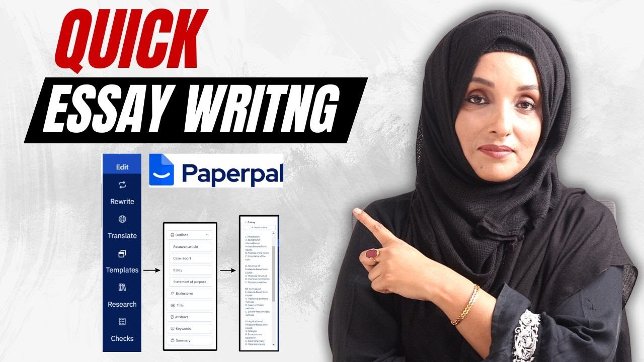 Easy and Fast Way to Write a Thesis/Essay With Ai Tools | AI Tools in Research l Paperpal