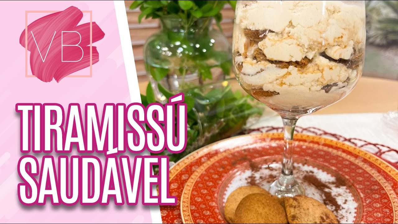 Delicioso tiramissú saudável - Você Bonita (01/06/2023)