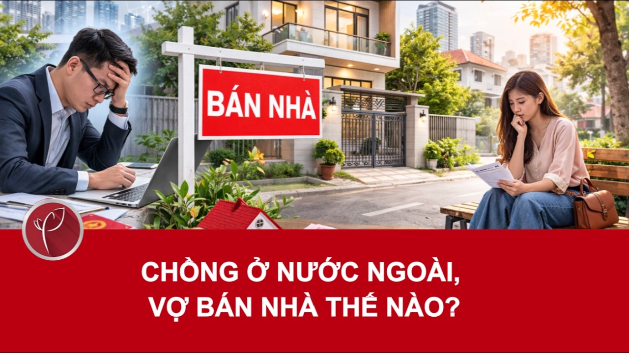 Chồng ở nước ngoài, vợ bán nhà thế nào?
