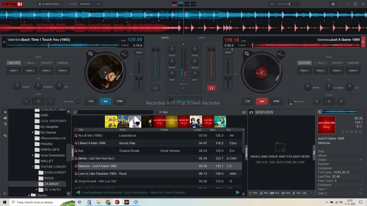 Mix for fun by Vladek (Italo-Disco Megamix) 3. 12 2022