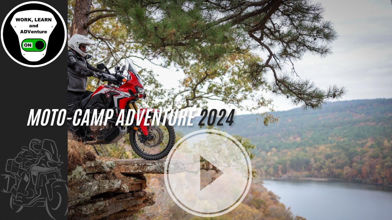 Load your ADV motorcycle  heavy and go moto-camp.