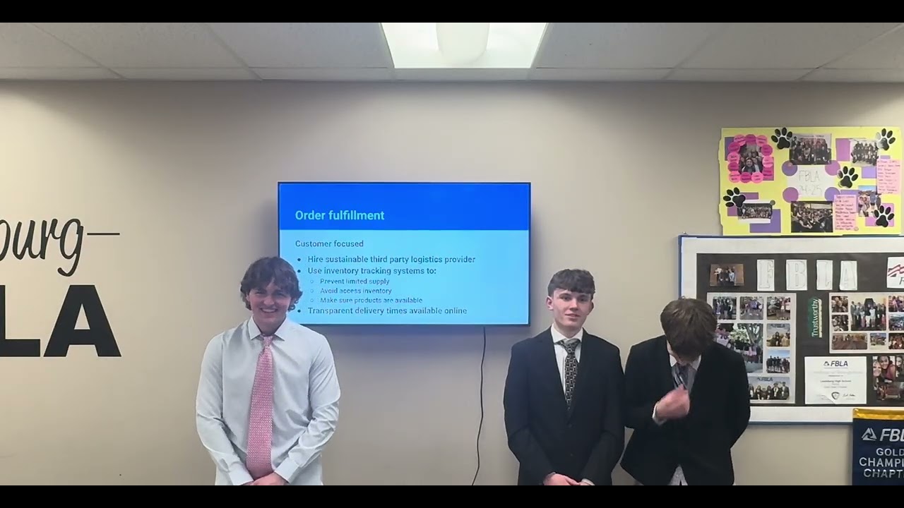 Louisburg High School  Supply Chain Management