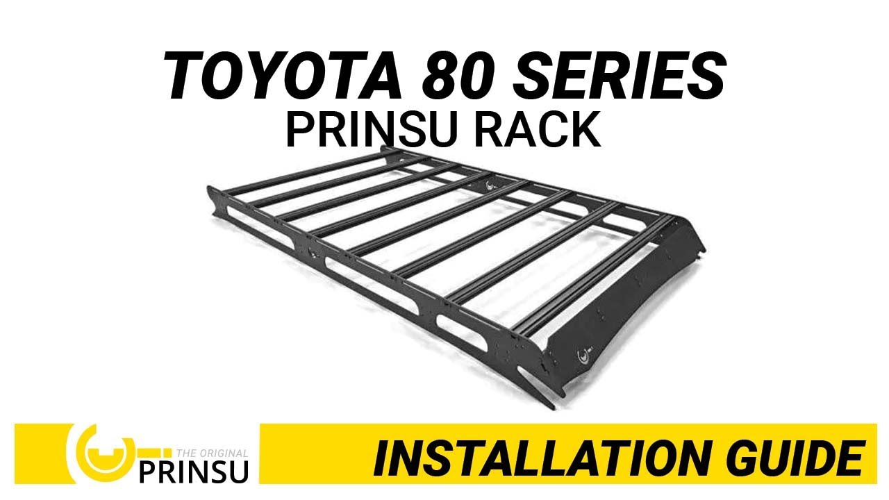 Toyota Land Cruiser 80 Series Prinsu Roof Rack | 1990-1997