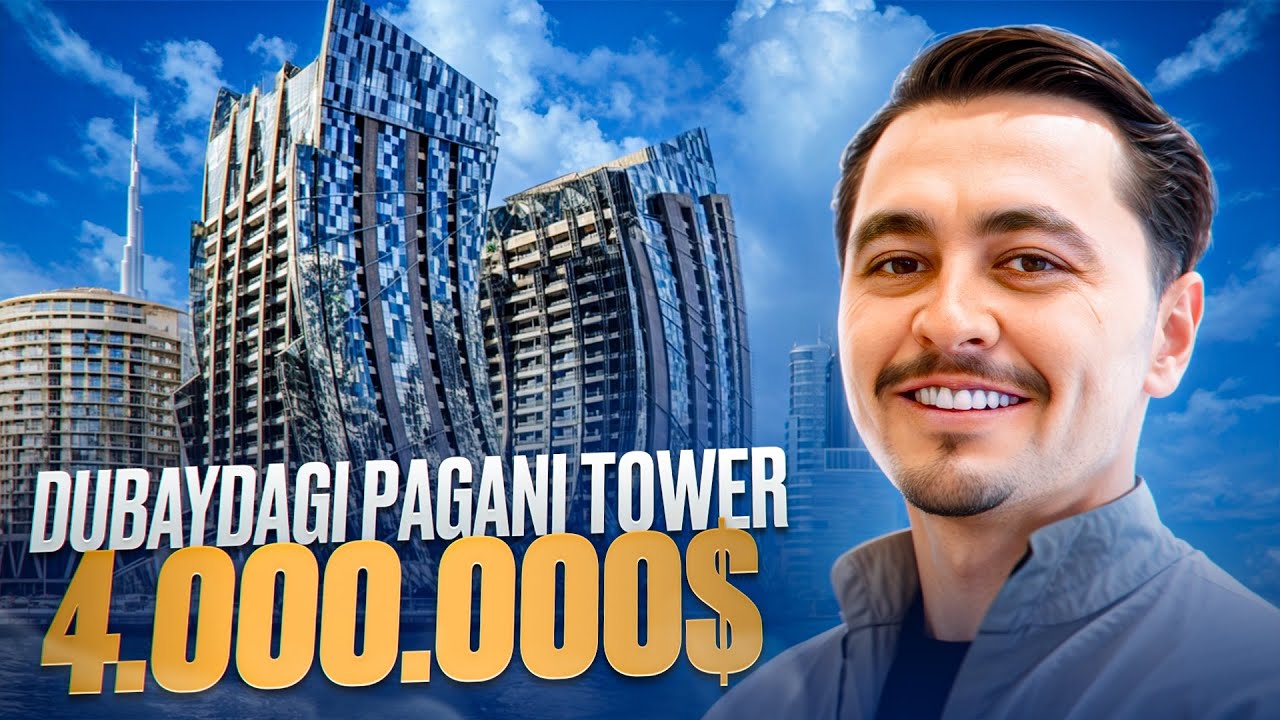 DUBAI’DAGI ENG EKSKLYUZIV LOYIHALARDAN BIRI — PAGANI TOWERS | $4 000 000 LIK KVARTIRA OBZORI